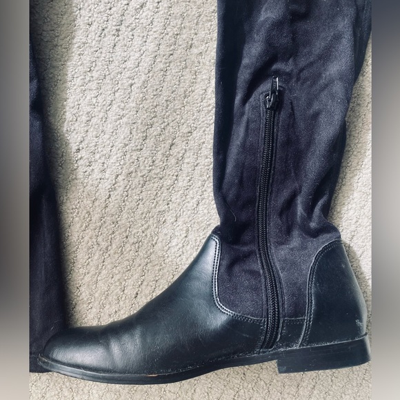 FARYL ROBIN OTK SUEDE/LEATHER BOOTS - Picture 3 of 6